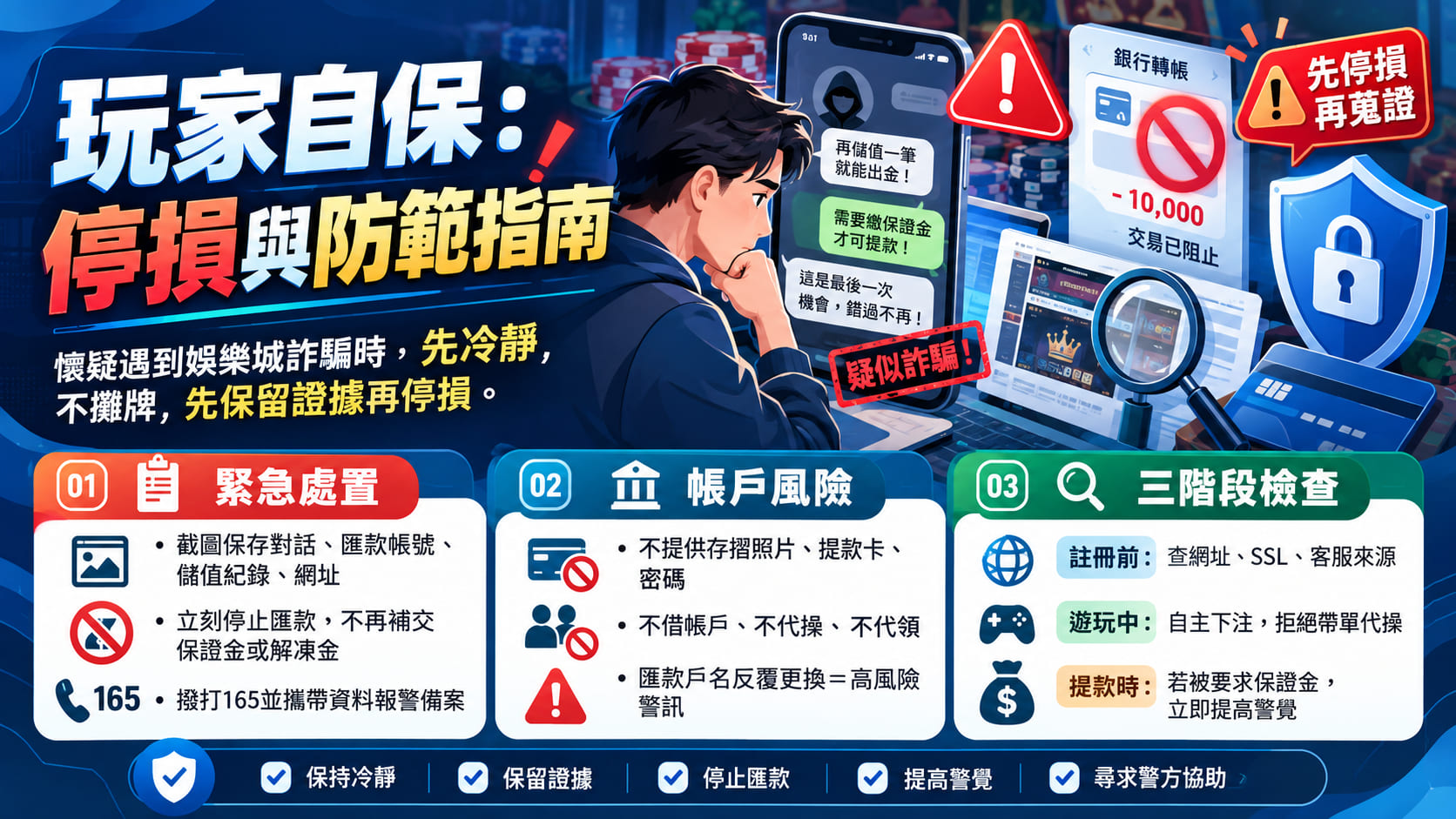  擔心誤入3A娛樂城仿冒網站？先確認網址與安全警訊，避免個資外洩。